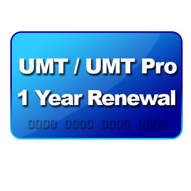 UMT Activation - 1 Year Renew - Box / Dongle